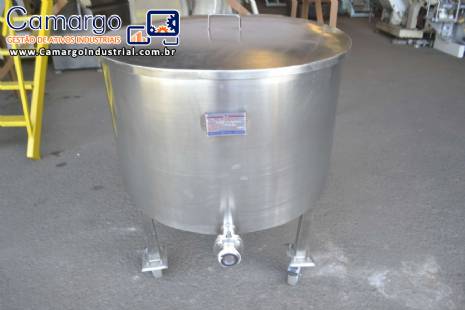 Tanque reservatório inox Mirainox 200 litros