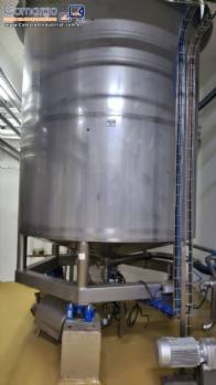 Tanque em inox com isolamento trmico 12.000 litros