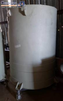 Tanque de polipropileno PP 2.000 litros Grabe