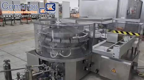 T�nel de despirogeniza��o e esteriliza��o em inox Bausch de ampolas frascos de vidro com CFR 21