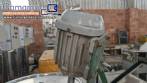 Tanque misturador encamisado em inox el�trico com h�lice centrifuga tipo Cowles 80 litros