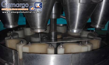 Linha completa autom�tica para envase de azeitonas cogumelos