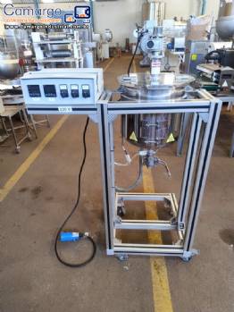 Misturador encamisado piloto em inox  Metalquim 20 litros