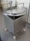 Mesa giratria em inox para frascos garrafas