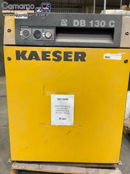 Soprador de l�bulos rotativos KAESER DB 130 com vaz�o de 5,7 m� / min e motor de 11 kW