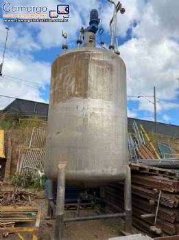 Tanque misturador em inox JEMP 10.000 litros