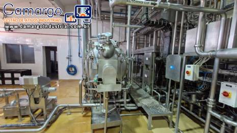 Planta completa industria fabrica de alimentos para molhos bebidas concentrados caldas coberturas condimentos cosm�ticos