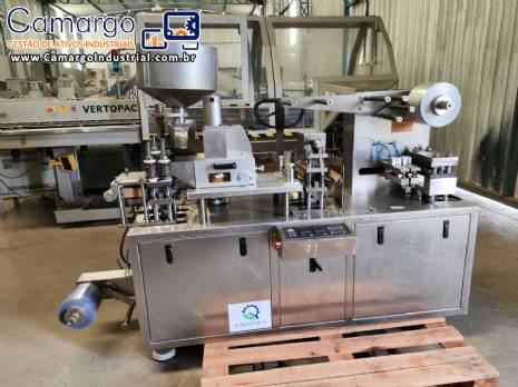 Blistadeira emblistadeira automatica para alu pvc cartelas comprimidos c�psulas