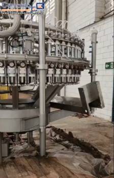 Envasadora rinser tampadora rotativa para produtos carbonatados 40 60 8 CFT