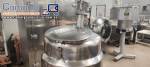 Tanque de agitao misturador  encamisado aquecido em inox 170 litros cowles