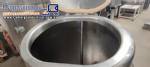 Tanque de agitao misturador  encamisado aquecido em inox 170 litros cowles