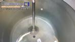Tanque de agitao misturador  encamisado aquecido em inox 170 litros cowles