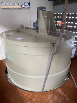 Tanque reator polipropileno 5.000 L