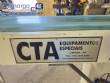 Esteira transportadora com estrutura em a�o carbono CTA Equipamentos